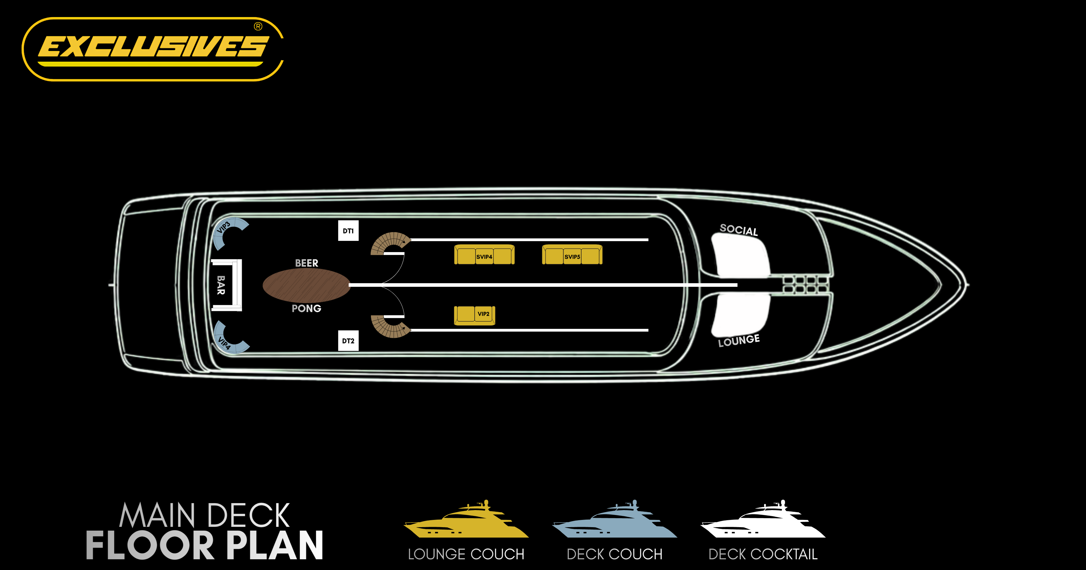 Main Deck floor plan